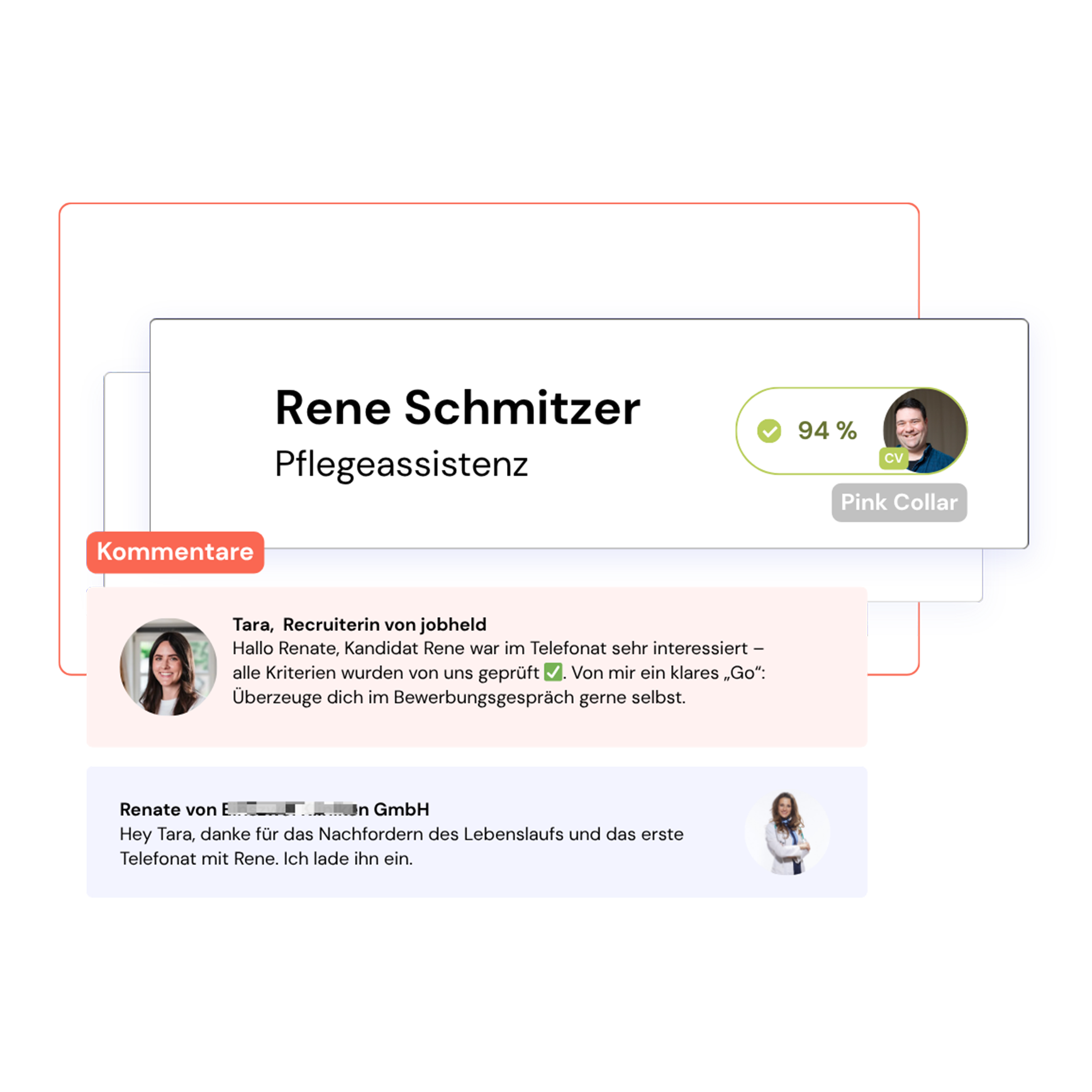 Lebensläufe zeigen Erfahrung. Gespräche zeigen mehr.